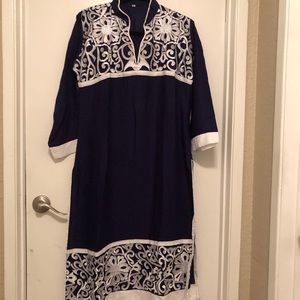 Kurta shirt long sleeves.